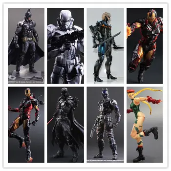 

Playarts Children's toys, star wars, anime heroes, black warriors, iron man, Spiderman, venom, clown, movable action figure