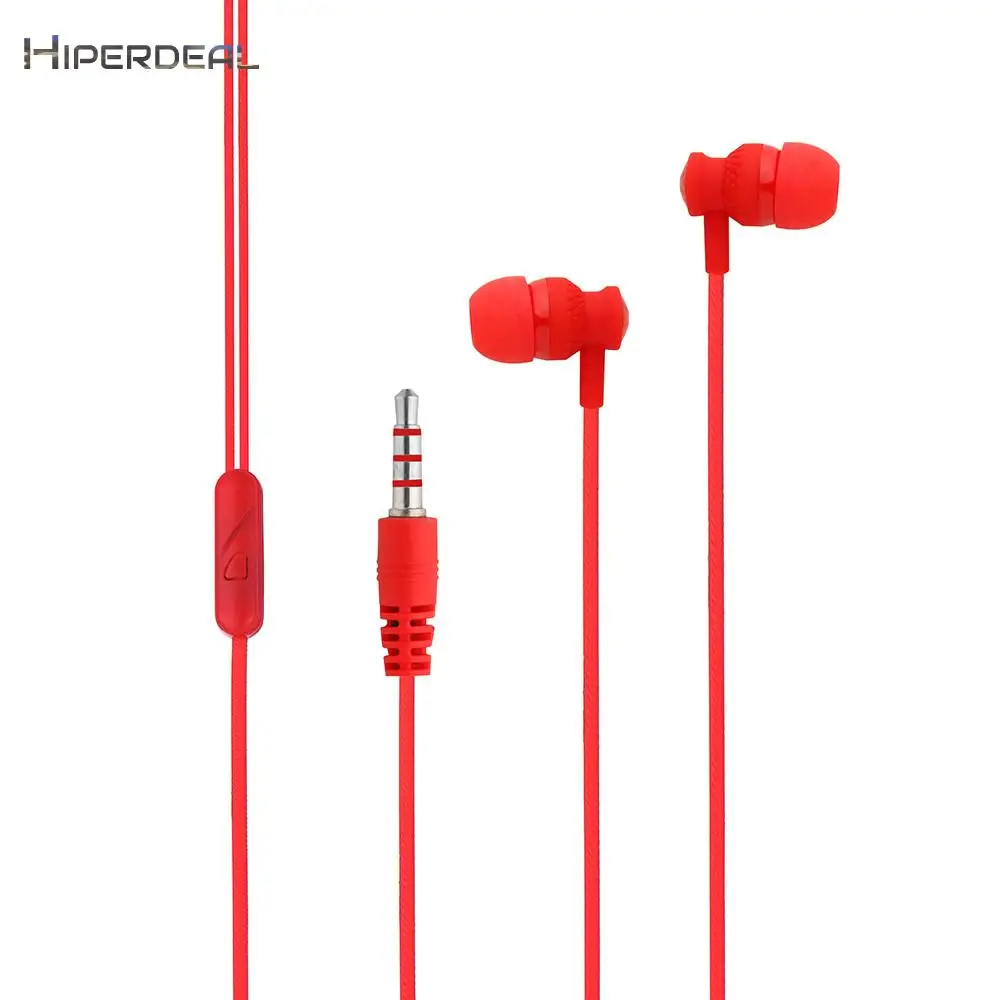 HIPERDEAL Универсальный In-Ear3.5mm стерео наушники гарнитура с микрофоном для сотового