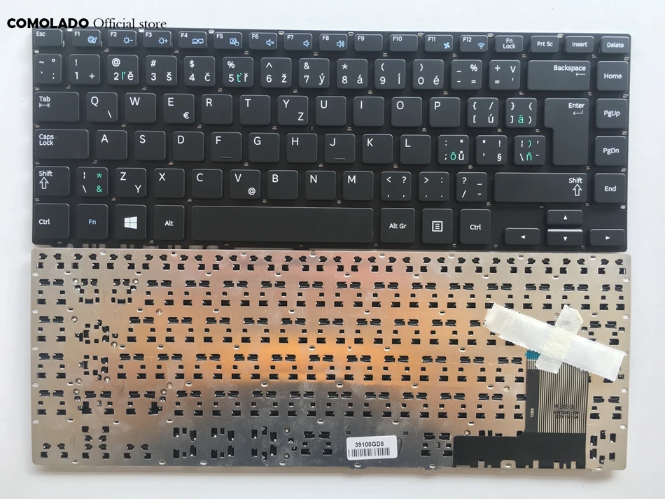 CF Canada-French Keyboard for Samsung 370R4E 370R4V 450R4E 450R4V 470R4E 470R4V NP370R4E NP450R4E black Keyboard CF Layout