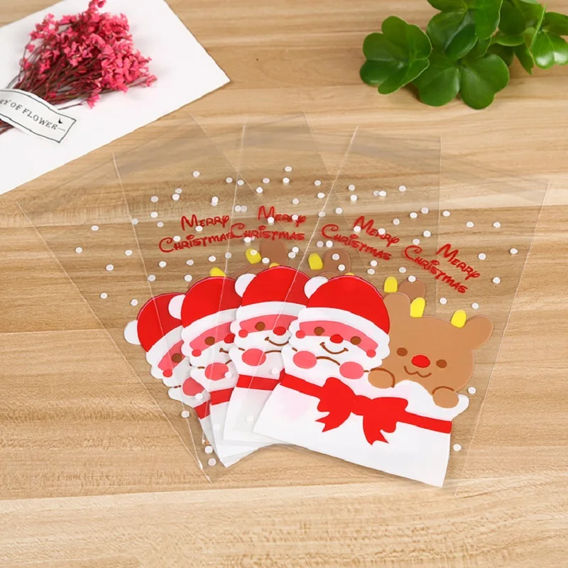 Hot Selling Cartoon Baking Package Cookie Snack Bag Candy Gift Packaging Bag SM