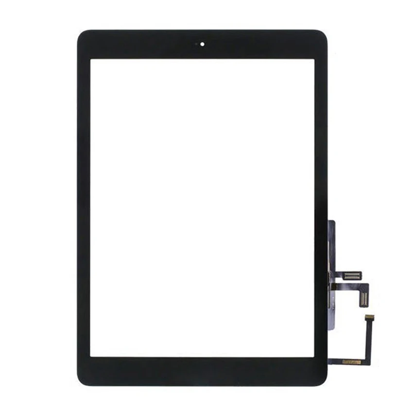 

10PCS Digitizer Touch Screen Sensor Glass Lens For iPad (5) 9.7 (2017 Version) A1822 A1823 Replacement with Button