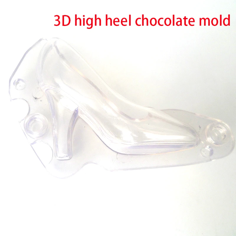 

1Pcs 3D Mini High-heel Lady Shoe Chocolate Mold Plastic Candy Sugar Paste Cake Decorating Tools Kitchen Baking Shape Decoratiing