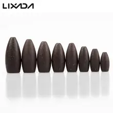 Lixada вес грузила s Вес свинцового грузила речное озеро Морская Лодка соревнование 3,5-21 г рыболовное снаряжение принадлежности для рыбалки