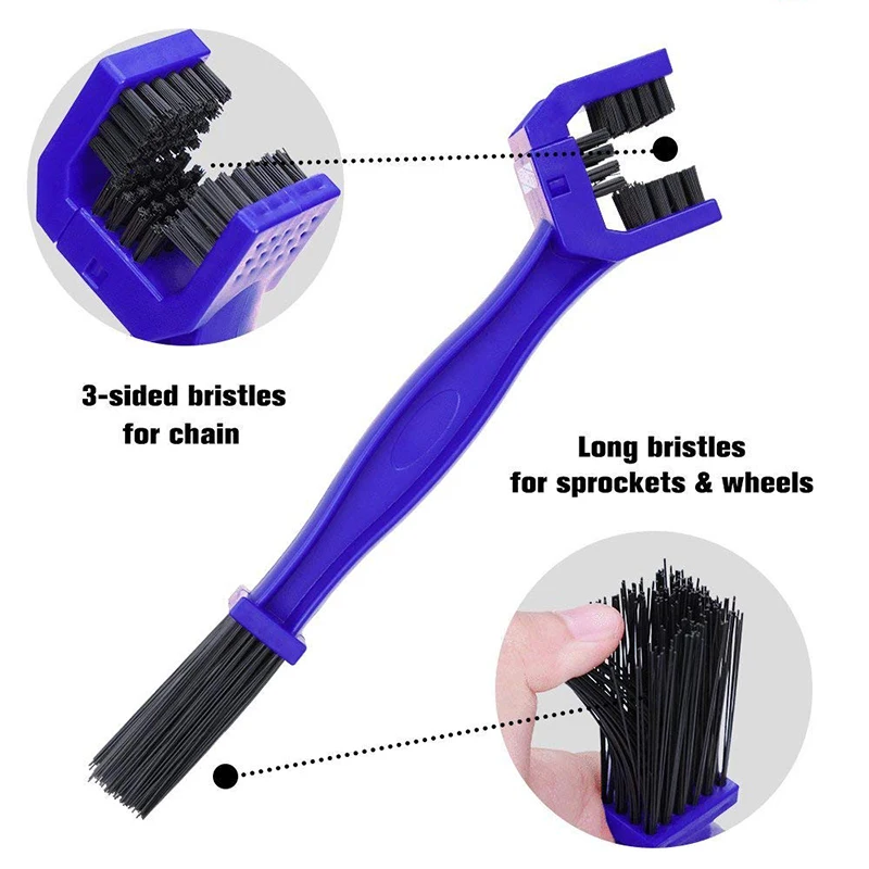 Clearance Bicycle Chain Cleaner Scrubber Brushes Mountain Bike Wash Tool Set Cycling Cleaning Kit Bicycle Repair Tools Bicycle Accessories 2