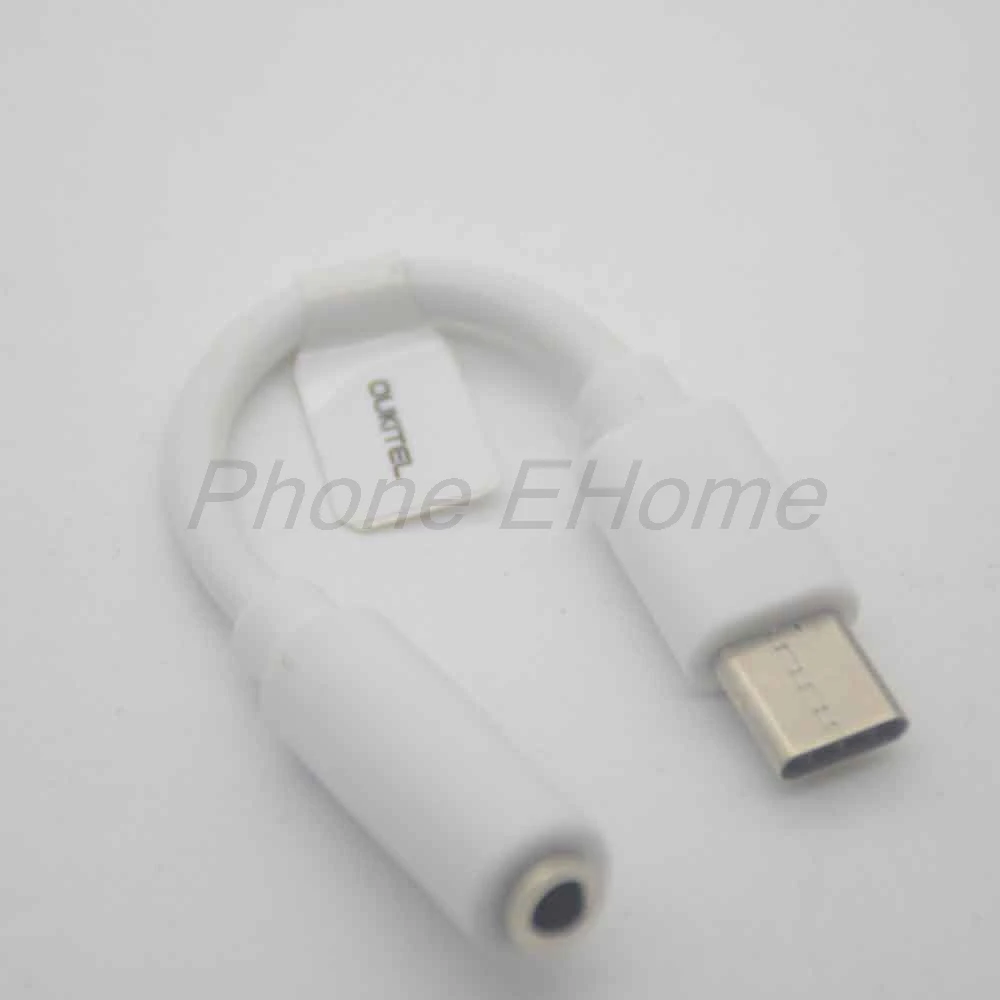 

Original usb to earphone jack adapter cable for Oukitel K6 MT6763 Octa Core Free Shipping