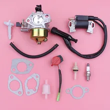 Carburetor Carb Ignition Coil For Honda GX390 13HP GX 390 Lawn Mower Engine Motor On off Stop Switch Fuel Joint Filter Kit цена Carburetor Carb Ignition Coil For Honda GX390 13HP GX 390 Lawn Mower Engine Motor On off Stop Switch Fuel Joint Filter Kit цены онлайн