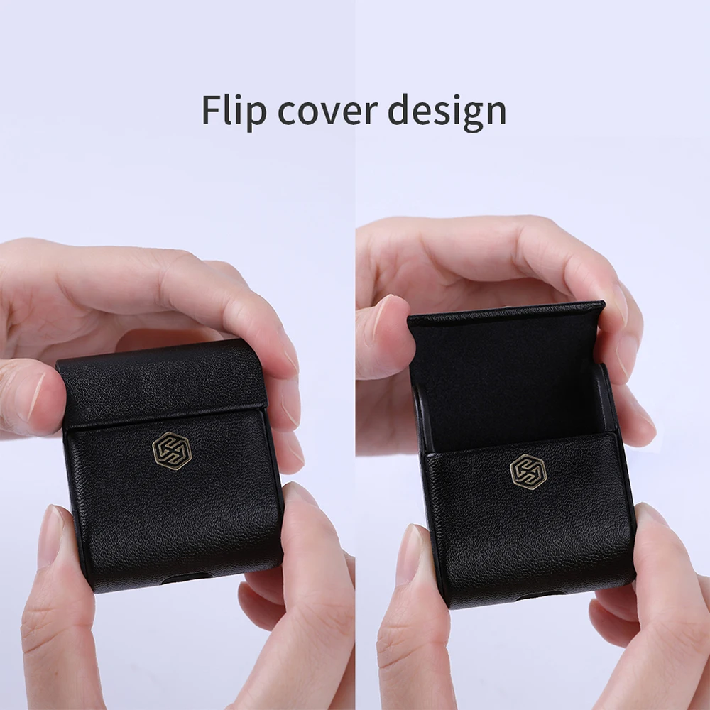 For Airpods 2 Case Protective PU Leather Flip Cover (8)