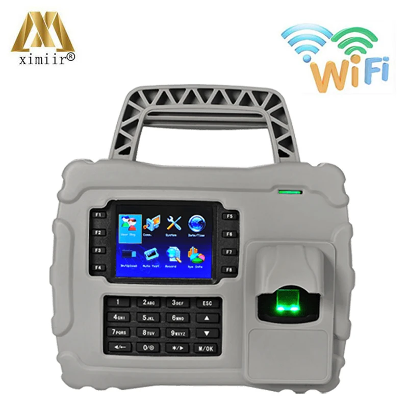 

S922 waterproof,dust proof,shock proof WIFI TCP/IP fingerprint time attendance optical sensor time recording with backup battery