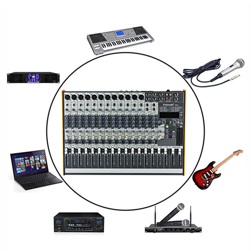 Fuluode MIX Series Professional 8/12/16 Channel