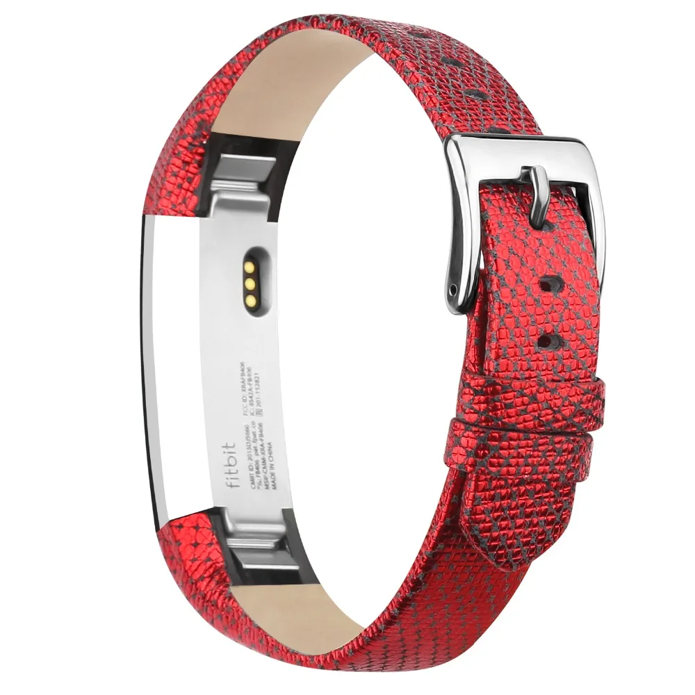Сменный Ремешок Для Fitbit Alta HR кожаный ремешок золотого и серебряного цвета hr Bandje