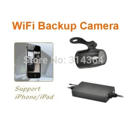 

Waterproof Backup Night Vision Wireless Car Camera Support Wired Connection WiFi And Mobilephone IPhone/Android For Rearview