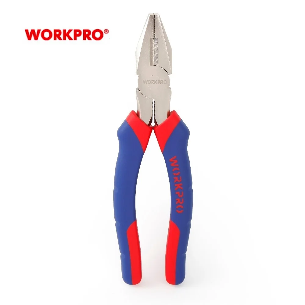 WORKPRO 8'' Linesman Pliers Heavy Duty Cable Wire Cutting Plier Cutter