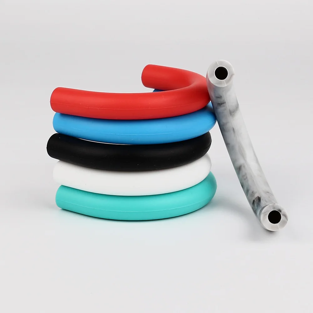 TYRY.HU 10pcs U Shape Silicone Teething Pendant Beads Food