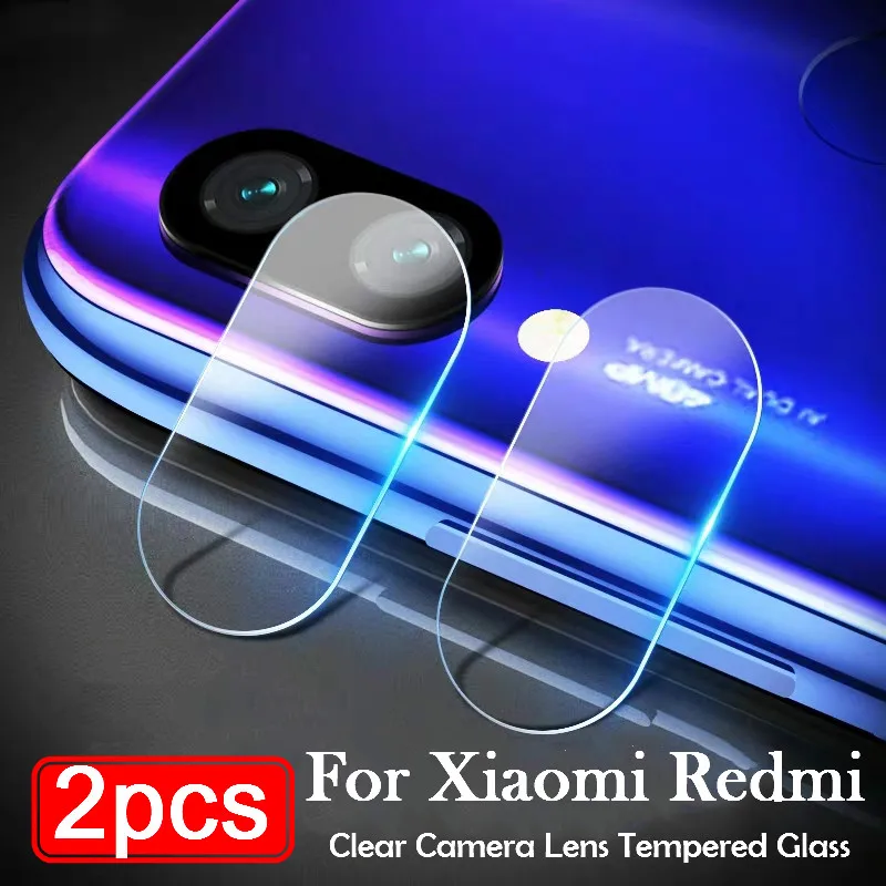 

2PCS Camera Lens Tempered Glass For Xiaomi Mi 9T Pro 9SE Redmi K20 7 Note 7 6 5 Pro 6A 7A Mi8 A2 Lite Back Screen Protector Film