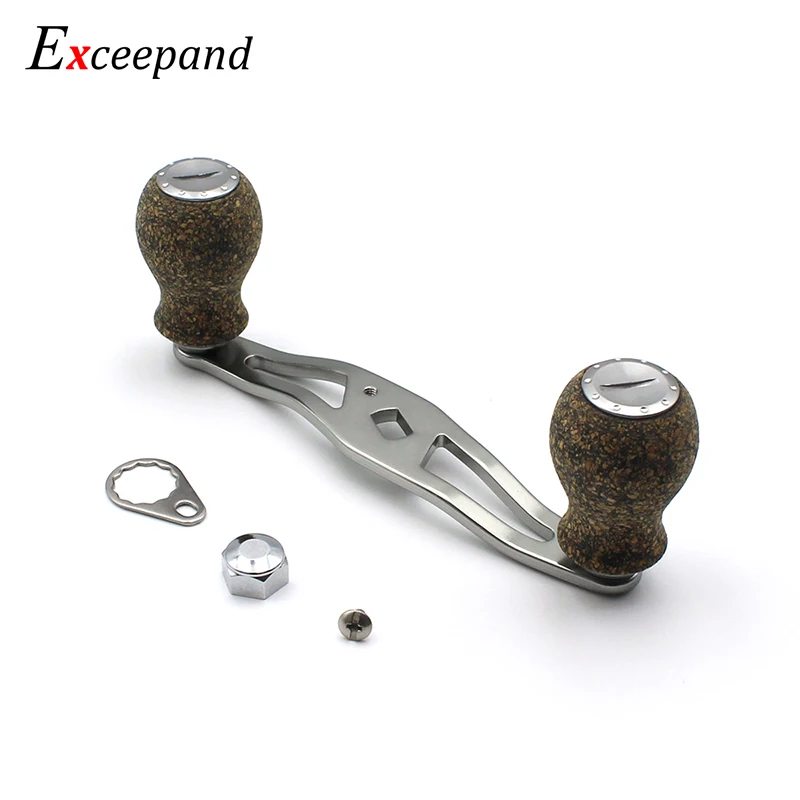 Exceepand Rubber Cork Knob Grip Fishing Reel Handle for Abu Garcia Daiwa Saltwater Baitcaster Reels Exceepand Rubber Cork Knob Grip Fishing Reel Handle for Abu Garcia Daiwa Saltwater Baitcaster Reels
