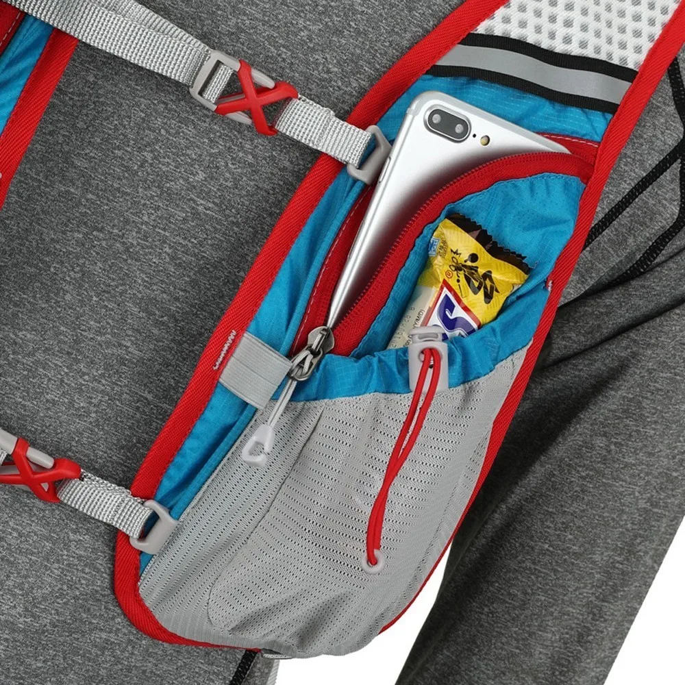 Transpirable hidratación chaleco Trail Running mochila peso ligero hombre mujer deportes correr maratón de caminata ciclismo Pack mochila