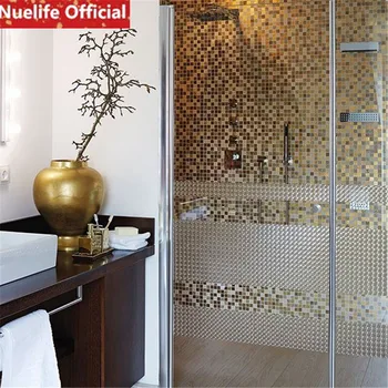 

Irregular geometric pattern without glue static anti-mildew antibacterial pvc film living room bedroom bathroom office door film