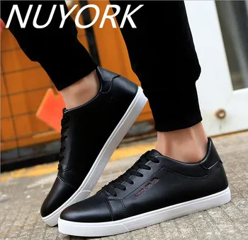 

New listing hot sales Spring and Autumn Breathable sports shoes men PU running shoes 638