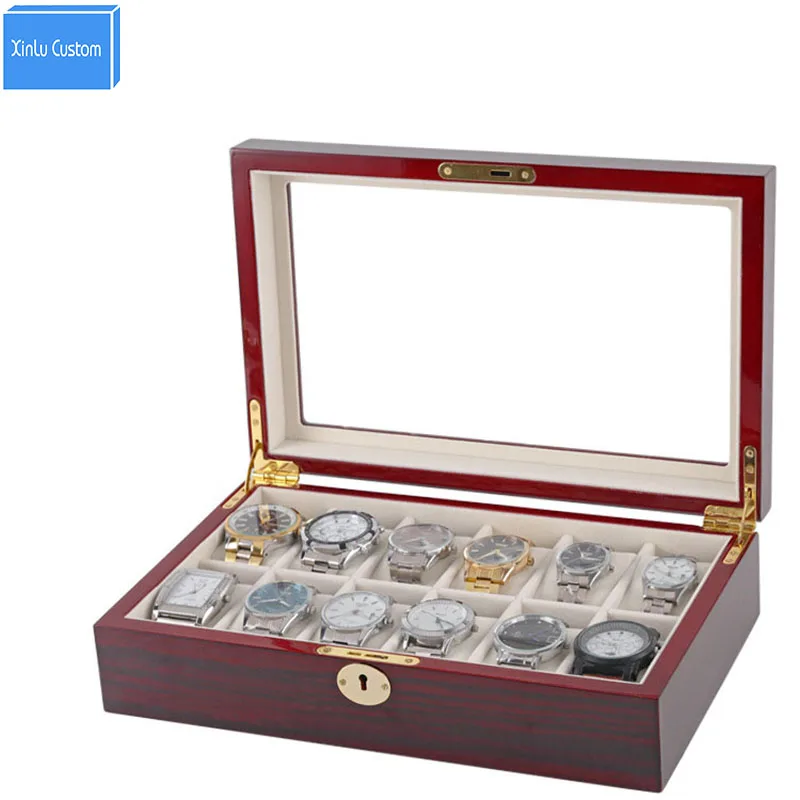 

Jewelry/Accessories/Watch Storage&Display Box Case Wood/Lock/Window for Luxury Brand Watches Shop Wholesale ReliableBox Supplier