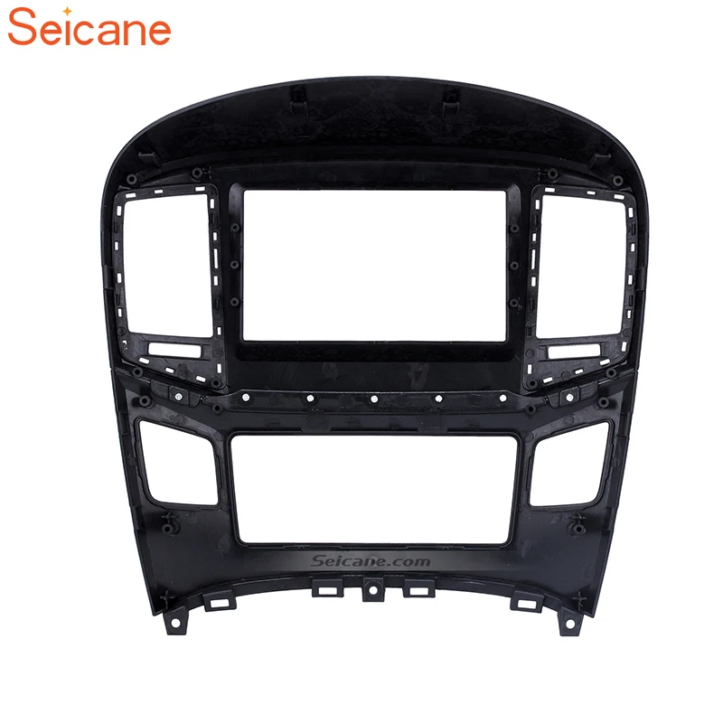 

Seicane Double Din Car Fascia Frame Refitting Cover Trim Mount Kit For 2015 HYUNDAI STAREX H1