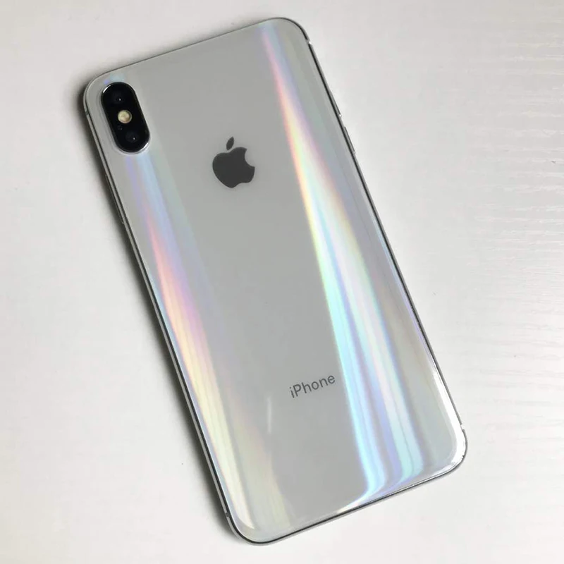 Akcoo Радужная задняя пленка для iPhone 11 Pro задняя защитная пленка aurora градиентная пленка для iPhone 6S 7 8 Plus XS Max задняя защитная пленка