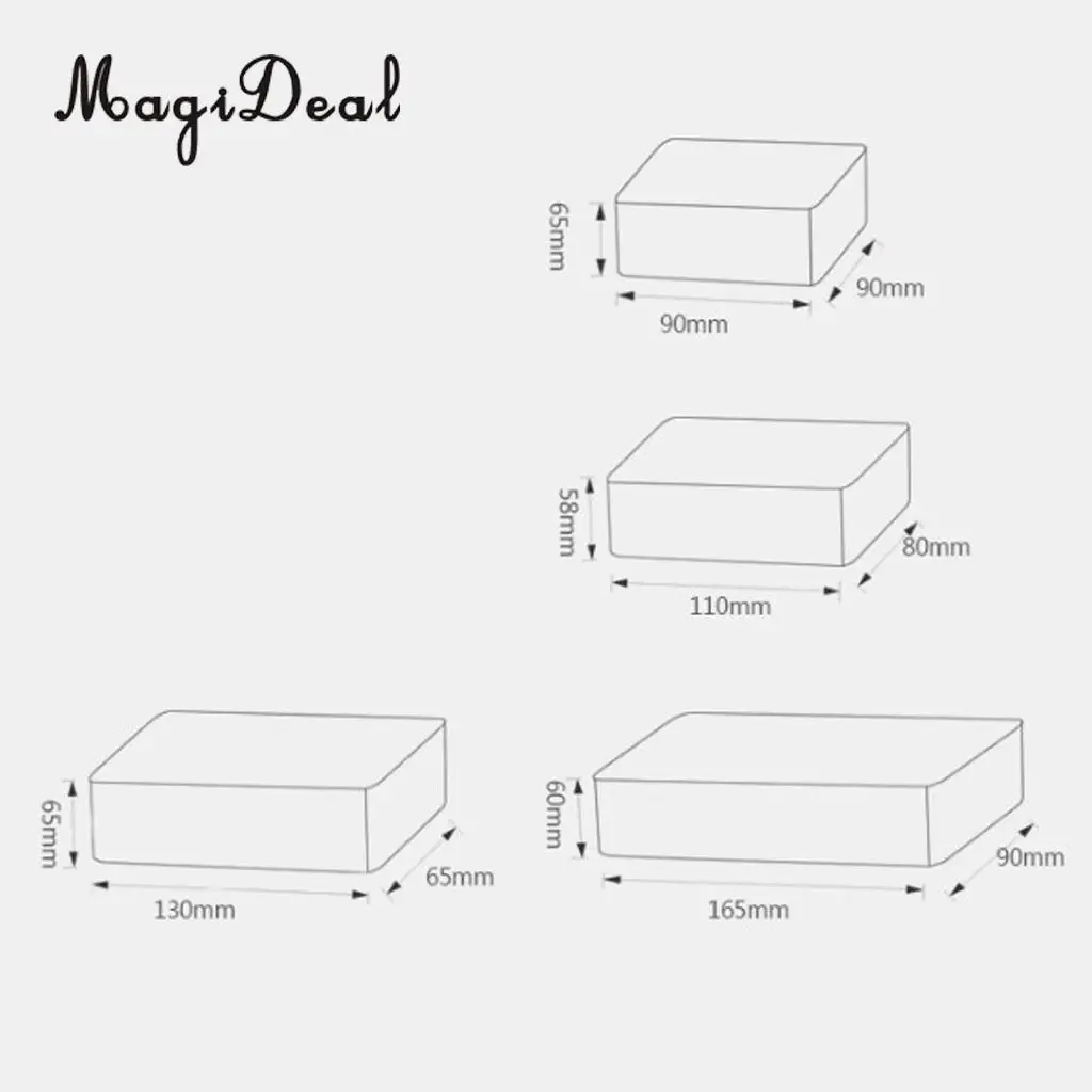 Bamboo Lid Tea Storage Box Tea Packing Box Handmade Natural Tea Coffee Caddy Jar Storage Holder Canister