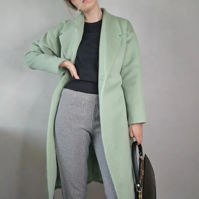 Gris Casual Beige Hiver 2018 Manteau noir Avec Baisse Femmes Printemps épaule Royal bleu Long jaune menthe Ceinture xBnTtWpTw