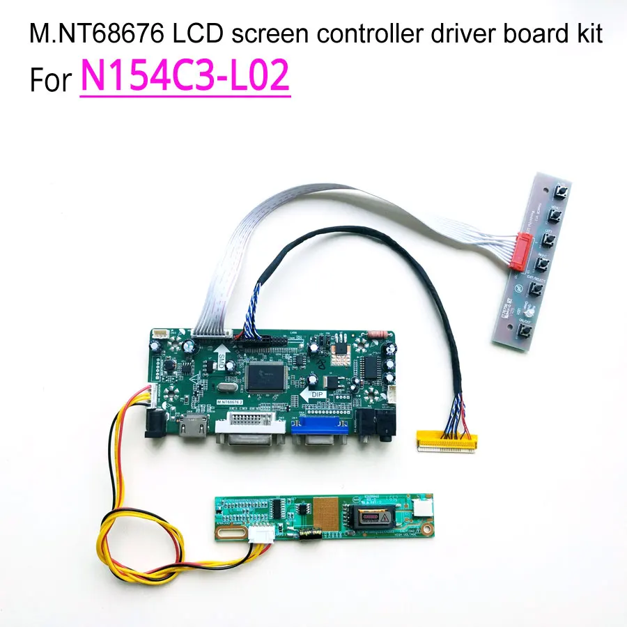 For N154C3 L02 laptop LCD monitor LVDS 30 pins 1 lamp 15 4 CCFL 60Hz 1440
