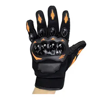 

Full Finger Polyester Warm Mitten Riding Gloves Breathable Non-Slip Motorcycle Gloves Armoured Protective Gear
