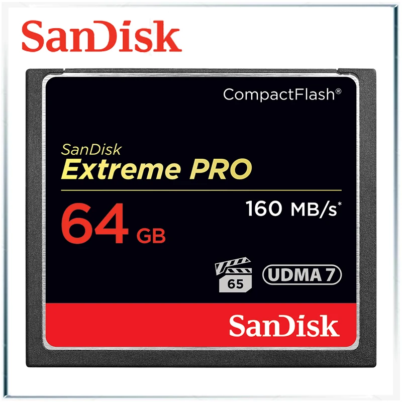 Sandisk extreme pro compactflash карта памяти sd компактная флеш cartao memoria 256 ГБ placa de video business|Карты
