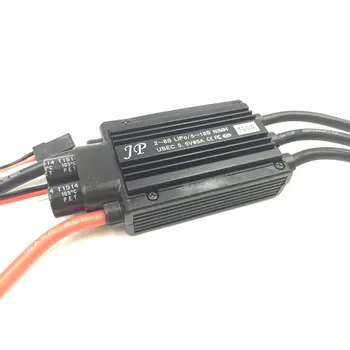 

JP Spare Parts Brushless 100A ESC 2-6S Electric Motor Speed Controller with 5.5V/5A for RC Fixed Wing Model Airplane