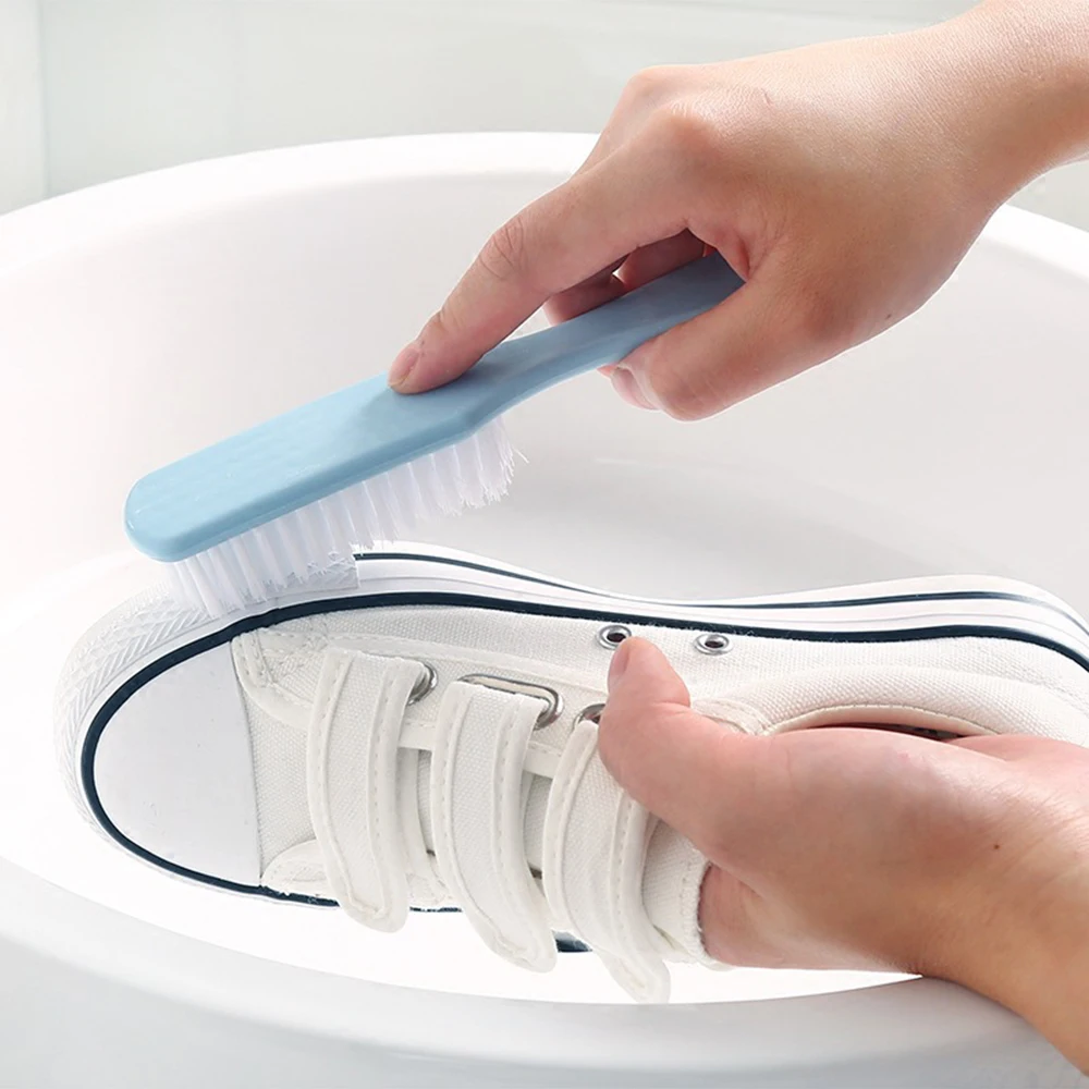 Cleaning Brush Kit for Suede Nubuck Boot Shine Sneaker White Shoes Horn Washing Scrub Cleaner Bathroom Wall Floor Tile Gap Brush