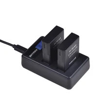Batmax EN-EL14a EN-EL14 ENEL14 Batterie akku + LCD Chargeur Double USB pour Nikon D3100 D3200 D3300 D3400 D3500 D5600 D5100 D5200 P7000