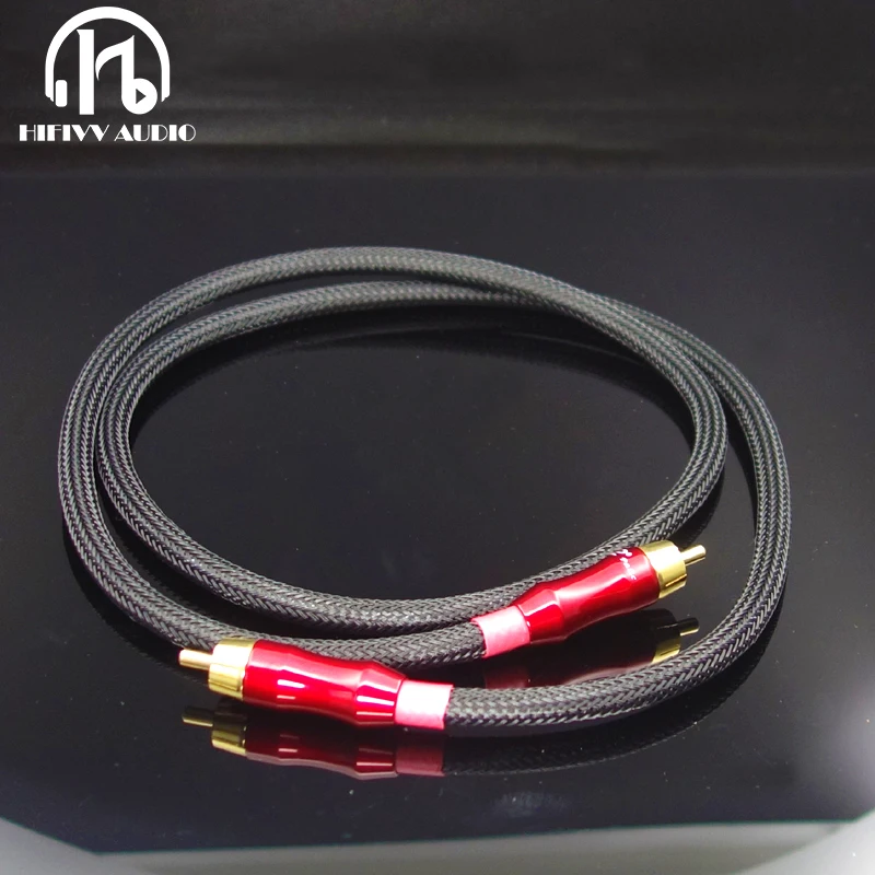 HIFI audio amp cable Coaxial cable HIFI cable audio line rca cable