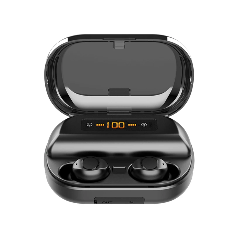 

TWS Touch Control Earbuds Wireless Bluetooth Earphone Sports Stereo Bass Gaming Headsets with Mic Headphones for iOS Android