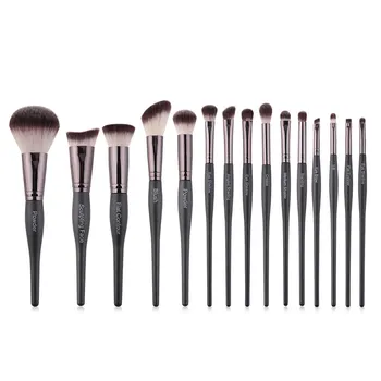 

Wooden Makeup Brushes Set Eyeshadow Foundation Powder Eueliner Lip Makeup Brushes Cosmetic Kit Professional Beauty Tool Woman