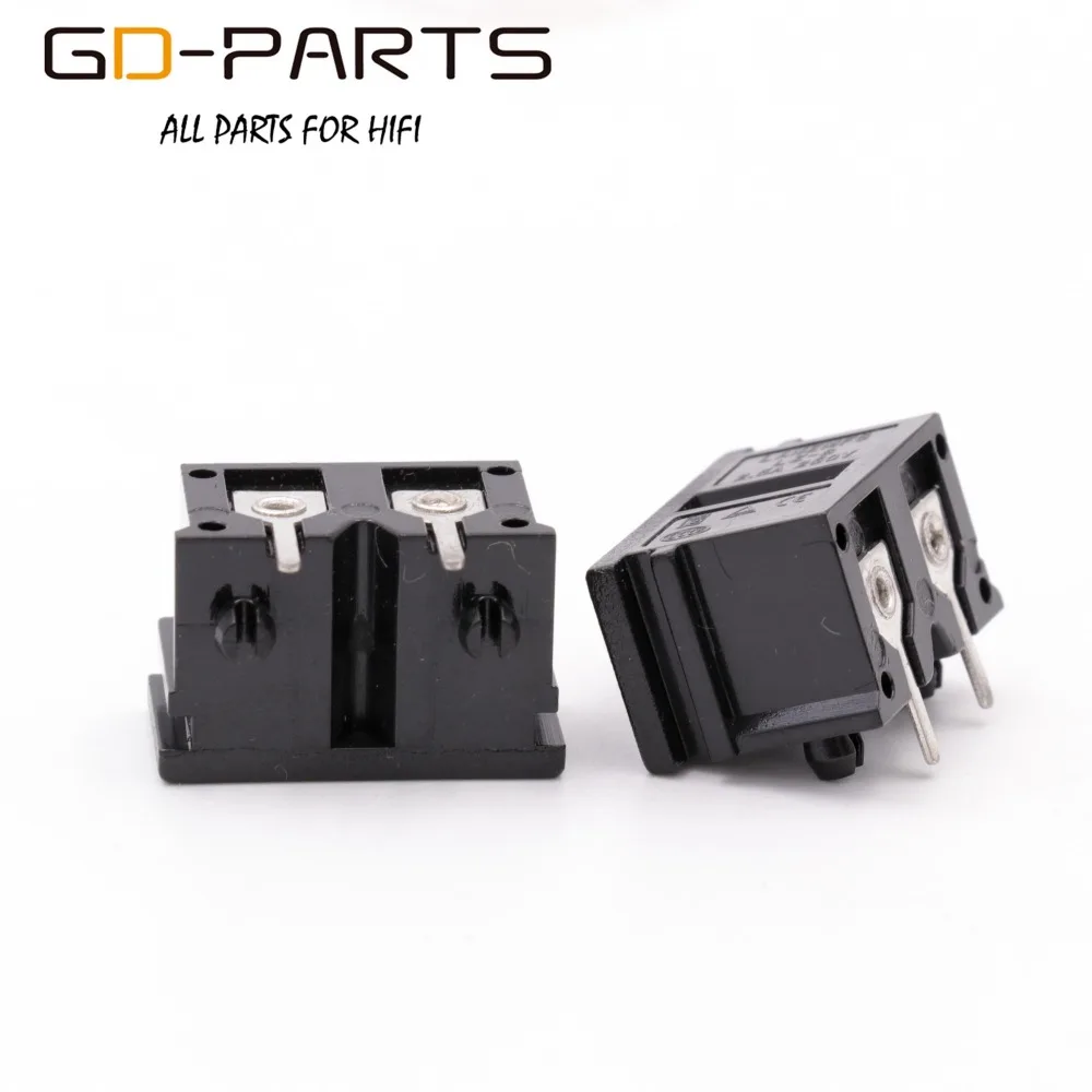 GD-PARTS PCB Mount Power Socket IEC320 C8 Mains AC Power Connector Electric Cord Inlet Receptacle AC250V 2.5A CCC CE TUV