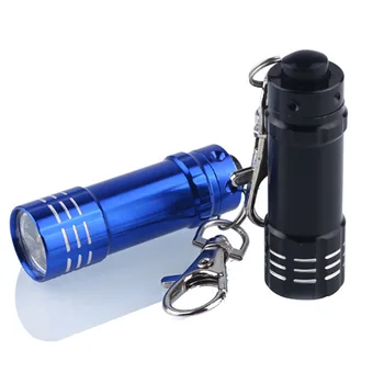 

LED Flashlight Mini Keychain Flashlight Torch Light Lumens LED Outdoor Flashlights Outdoor tool key ring