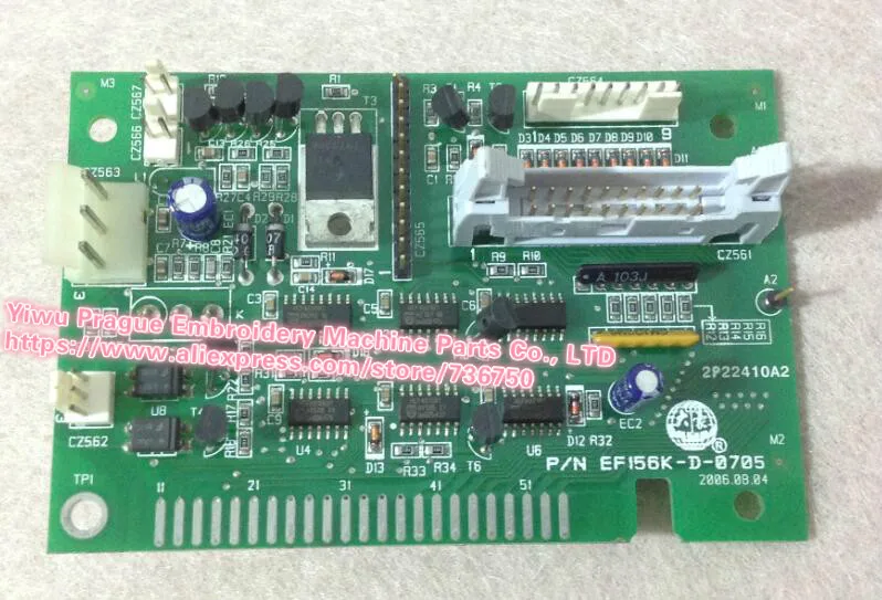 

P/N EF156 EF156K Thread Break Detecting Board Card for Feiya ZGM TANG AEMCO Dahao Cording embroidery machine spare parts