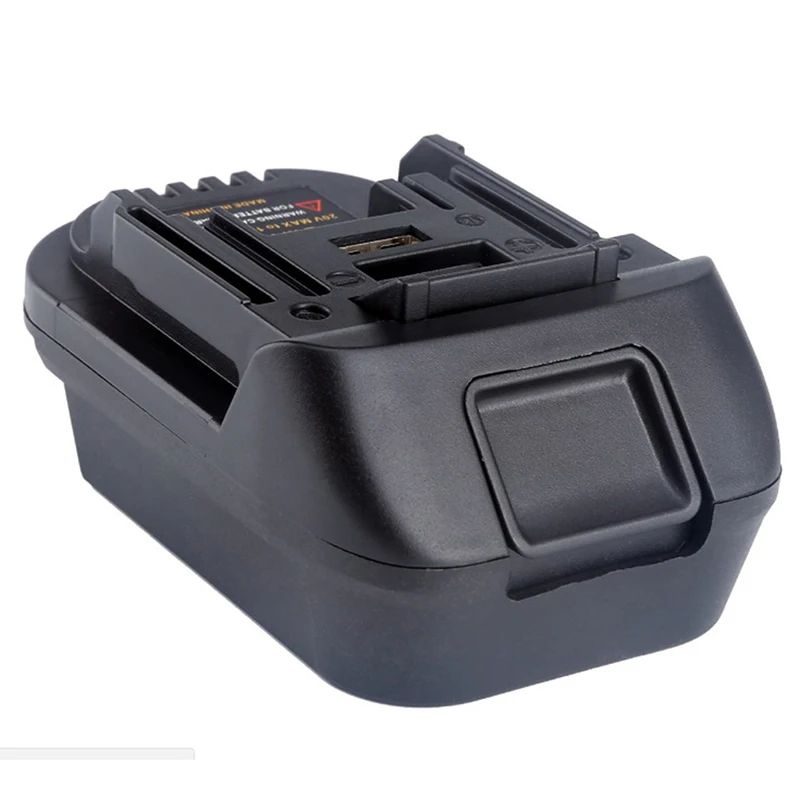 USB Battery Adapter For 20V DEWALT DCB200 Milwaukee M18 Convert to Makita 18V