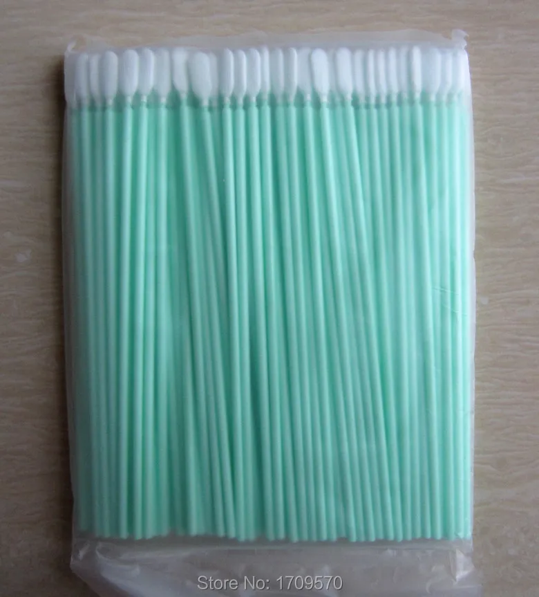 

100 pcs Cleaning Polyester Long Swabs dacron tip cleaning sticks