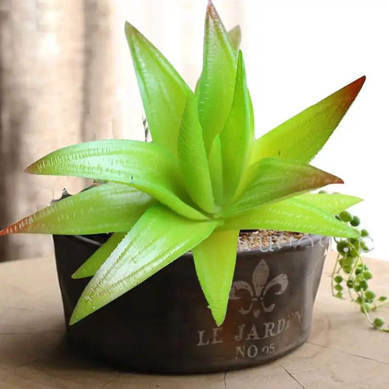 FunPa искусственные сочные поддельные алоэ вера DIY Искусственные растения искусственная сочные для домашнего декора