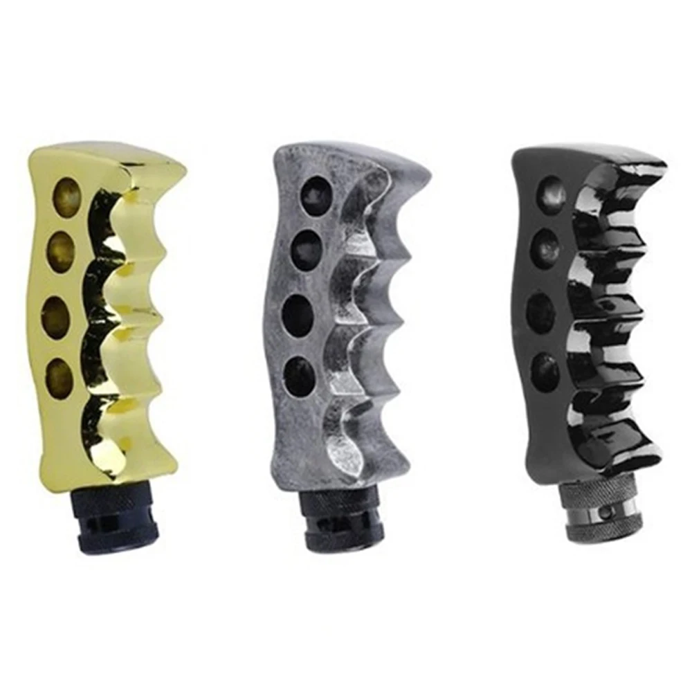 Manual Shift Knob Gear Head Shifter Lever Gun Handle Gatling Pistol Grip Adapter easy to install Car Accessories |