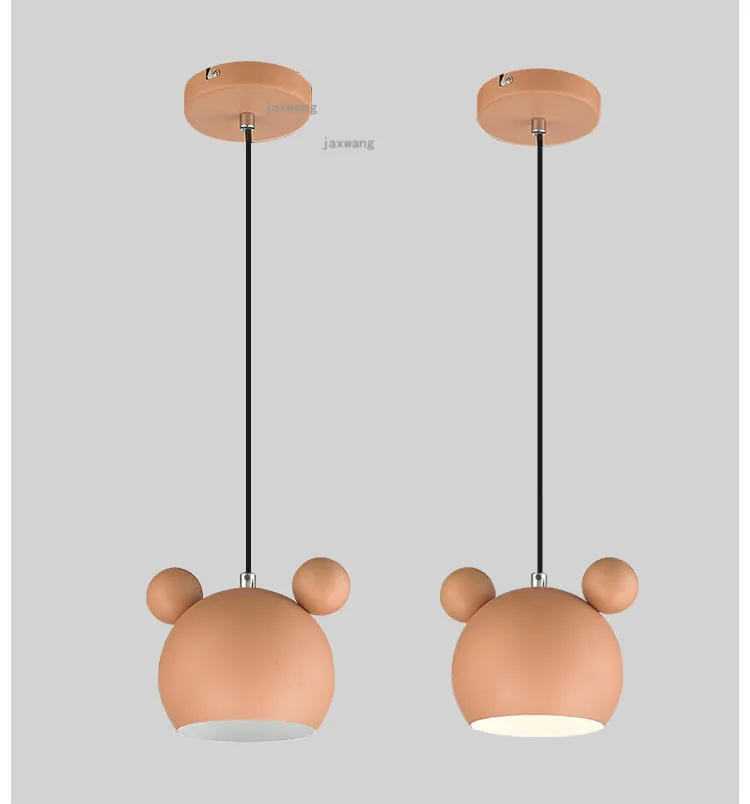 Милый светодиодный подвесной светильник с Микки Маусом, подвесной светильник, современный подвесной потолочный светильник, люстра, светильник ing