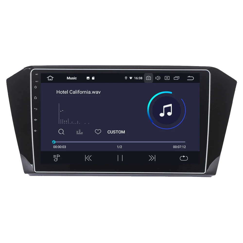 Perfect RoverOne For VW For Volkswagen Passat 2017 Android 9.0 Autoradio Car Multimedia Player Radio GPS Navigation Head Unit NO DVD 3