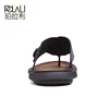 POLALI Luxury Brand Flip Flops Soft comfortable Microfiber Leather Slippers Beach Slipper Flip Flop Summer Shoe For Men size 47 ► Photo 3/6