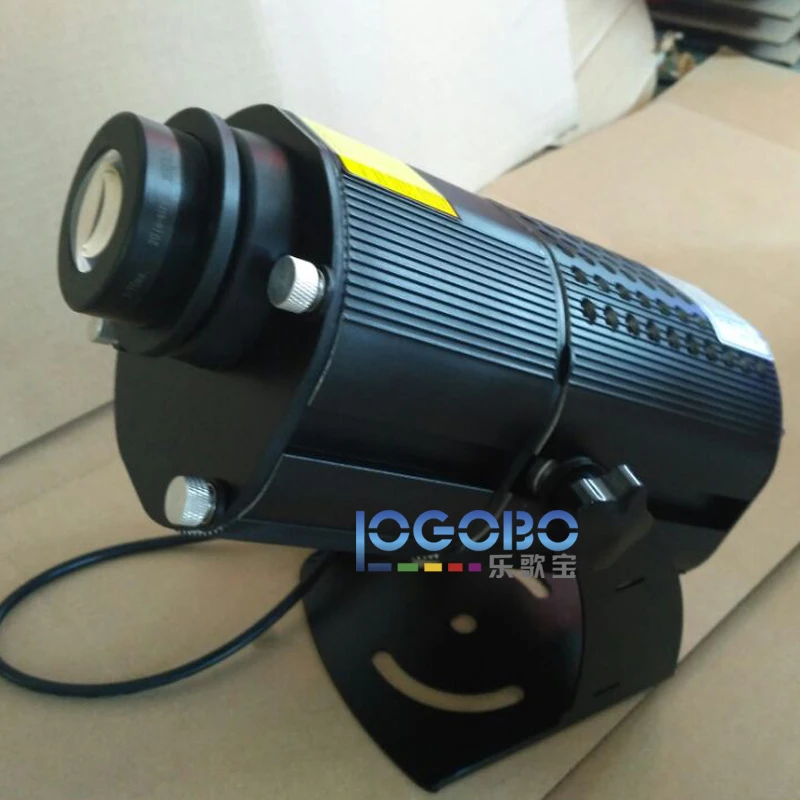Бесплатная доставка яркий светодиодный проектор Gobo 80 Вт с логотипом на открытом