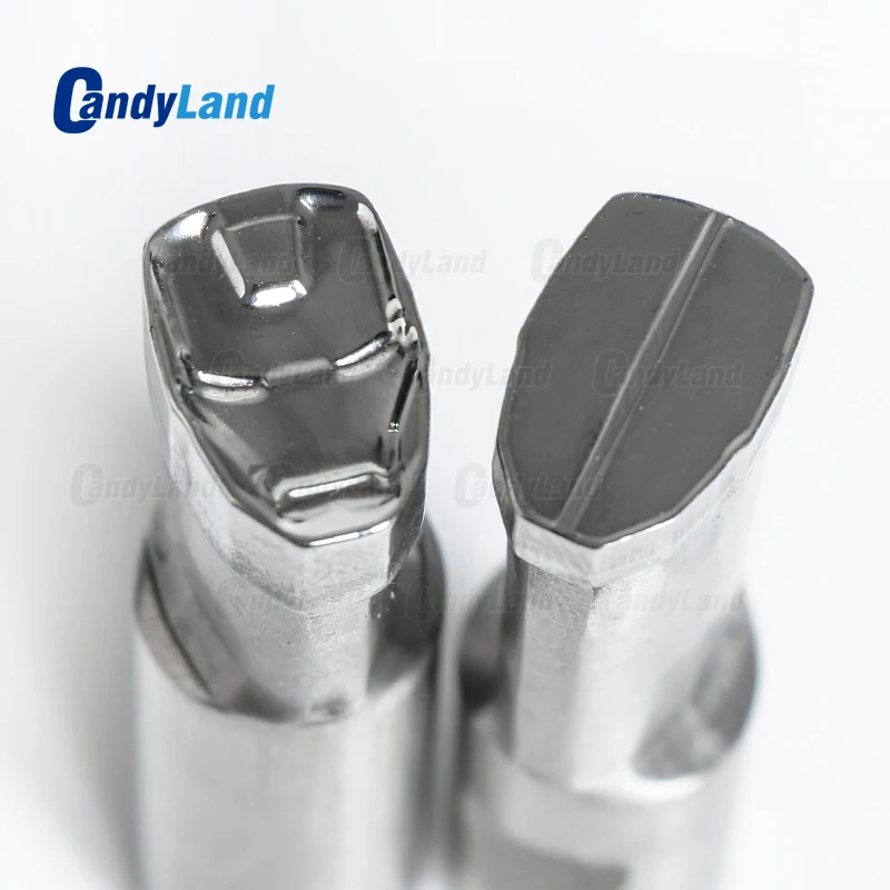 

CandyLand Iron M Milk Tablet Die 3D Punch Press Mold Candy Punching Die Custom Logo Calcium Tablet Punch Die For TDP1.5 Ma