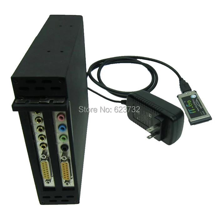 Laptop Expresscard 34 To 2 PCI 32Bit Slots Adapter Express Card 54 Connect Sound Card Network card graphics card