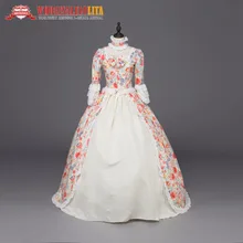 Vestido de princesa de Jane Austen de época gótica Colonial renacentista